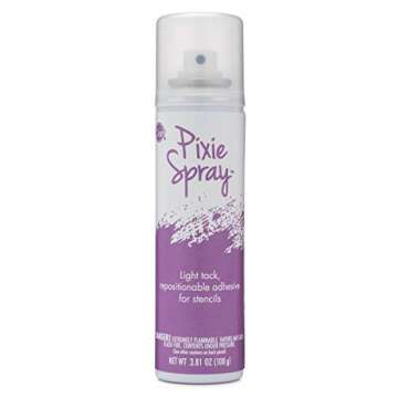 iCraft Pixie Spray Stencil Adhesive, Repositionable, Low Tack, 3.81 Ounces