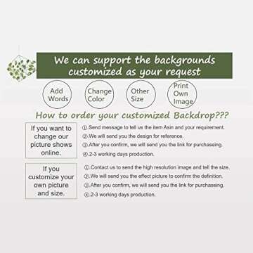 CSFOTO 3D Living Room Backdrop for Office and Zoom