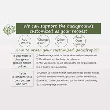 CSFOTO 3D Living Room Backdrop for Office and Zoom