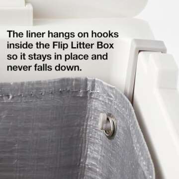 Modkat Flip Litter Box with Adjustable Lid & Seamless Base