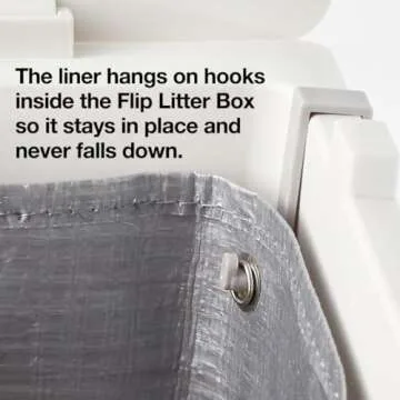 Modkat Flip Litter Box with Adjustable Lid & Seamless Base