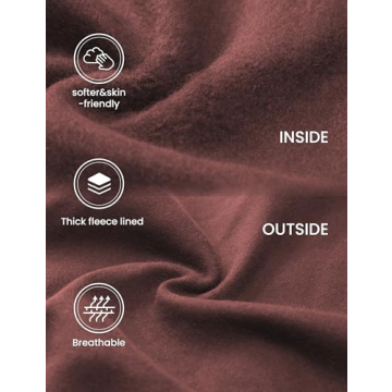 Shop CRZ YOGA Cozy Fleece Lined Zip Sweatshirt for Women