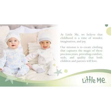 Little Me Baby Footie Set for Newborns - Stylish Comfort