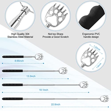 Yeipis Telescoping Back Scratcher 3 Pack - Perfect Gift