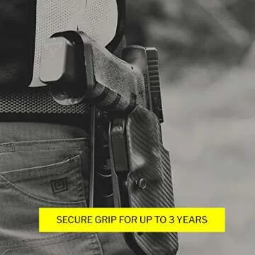 Talon Grips Adhesive Pistol Grip Compatible with Glock 19, 19 Gen5 MOS, 23, 25, 32, 38 – Made in The USA (Gen 4 Large Backstrap - Rubber Moss)