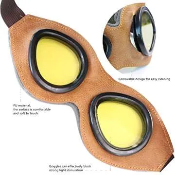 Happy Will Pilot Aviator Fleece Warm Hat Cap with Earmuffs for Kids Toddlers Celadon Brown