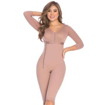 FAJAS DISENOS D'PRADA DELIÉ Faja Colombiana 008 High Compression Tummy Control Shapewear Lipo Compression Garment