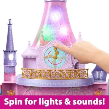 Mattel Disney Princess Ultimate Castle Doll House with Lights Sounds