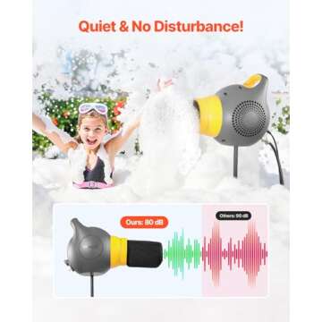 VEVOR Foam Machine - Enjoy Endless Foam Fun at Events