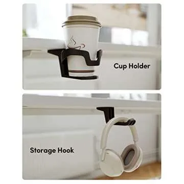 BANTI Electric Height Adjustable Standing Desk 44"x24"