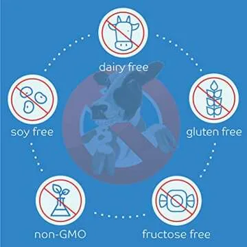 No Udder Protein Dairy Free Vegan Soy Free Protein Powder, Vanilla Delight