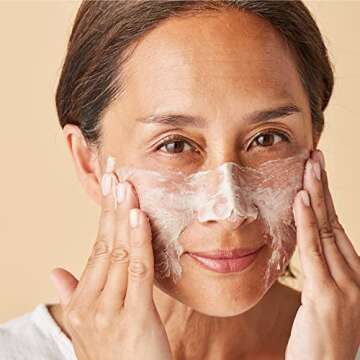 BOOM! BEAUTY Boom Scrub - Deep Cleaning Face Exfoliant for Tighter and Less Visible Pores - Daily Face Cleanser Safe for Sensitive, Mature Skin - 4 oz