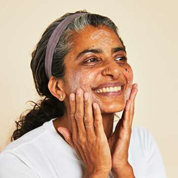 BOOM! BEAUTY Boom Scrub - Deep Cleaning Face Exfoliant for Tighter and Less Visible Pores - Daily Face Cleanser Safe for Sensitive, Mature Skin - 4 oz