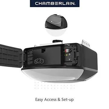Chamberlain B4603T MYQ Smart Garage Opener - Quiet & Tech