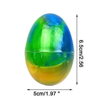 QINGQIU Colorful Slime Eggs - Fun Easter Gifts for Kids