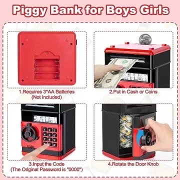 Unique Piggy Banks for Kids Ages 5-16 – Great Gifts