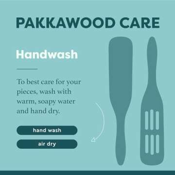 Crate Collective The Original 4-Piece Bamboo Spurtle Set - Wooden Cooking Spoon Utensils for Stirring, Serving, Mixing, Whisking, Whipping, Flipping Food - Non-Scratching, Eco-Conscious Kitchen Tools