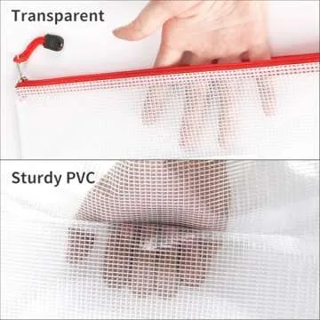 Organize Effortlessly with EOOUT 16pcs Zipper Pouch Bags