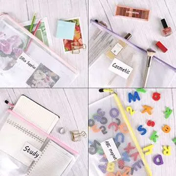 Organize Effortlessly with EOOUT 16pcs Zipper Pouch Bags