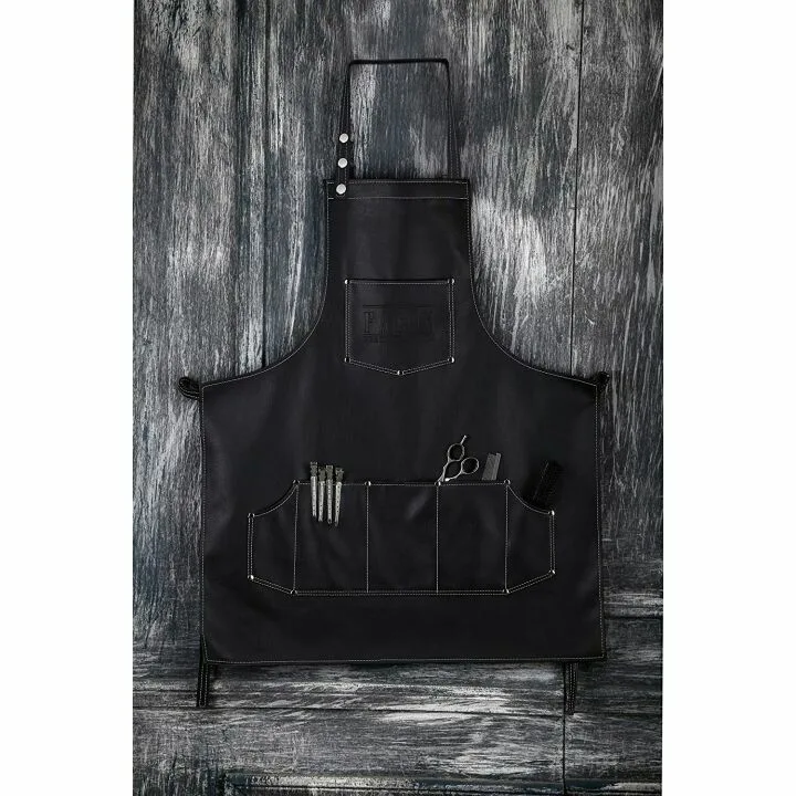 Professional Leather Barber Apron - Adjustable & Durable
