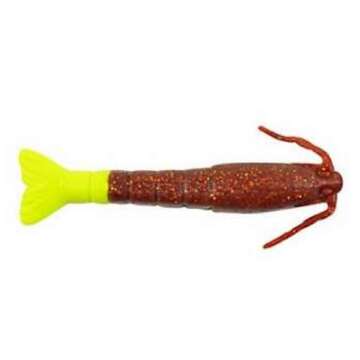Berkley Gulp! Shrimp Saltwater Fishing Soft Bait, New Penny, 3in