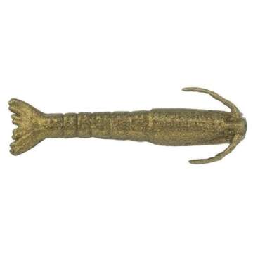 Berkley Gulp! Shrimp Saltwater Fishing Soft Bait, New Penny, 3in