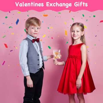 MZfowsen 24Pack Valentines Day Gifts for Kids Boys Girls, Valentines Day Cards with Heart Shape Squishy Toys for Kids School Classroom Prizes Exchange Gifts