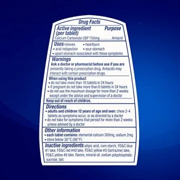 TUMS Chewable Antacid Tablets for Heartburn Relief 330 Count