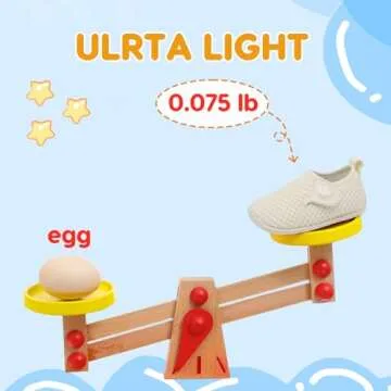 FEETCITY Toddler Walking Shoes Slip On Toddler Shoes Boys Girls Kids Sports Sneakers Casual School Shoes Barefoot Shoes