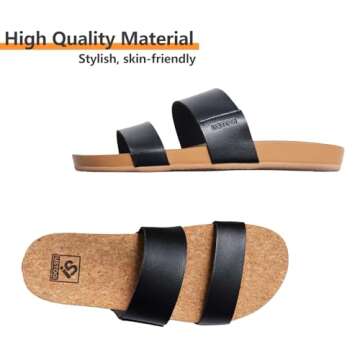 Ustogi Women's Sandals with Arch Support for Comfort