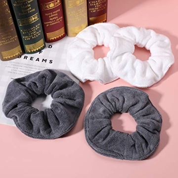 IVARYSS Super Towel Scrunchies for Faster Hair Drying Accessories