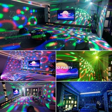 Sound Activated DJ Disco Lights for All Events