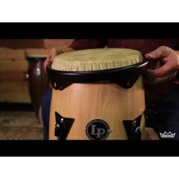 Meinl Percussion Head by REMO for Select Meinl Congas with Traditional Rims-Made in USA-11 3/4" Skyndeep, Black Calfskin (RTHEAD-1134BK)