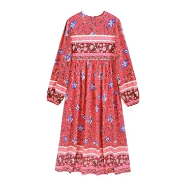 Chic R.Vivimos Floral Midi Dress for Stylish Women
