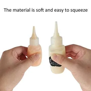 Belinlen 24pcs Plastic Squeeze Bottles Set for Decorating