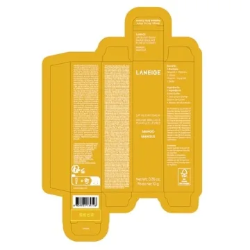 LANEIGE Lip Glowy Balm Mango - Hydrate & Glossy Finish