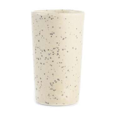 MEXTEQUIL - Talavera Shot Glasses Set of 4 Authentic Mexican Tequila Shot Glasses - Hand-painted - 2 Oz (Granite Whisper)