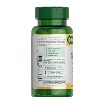 Nature's Bounty Super B Complex with Vitamin C & Folic Acid