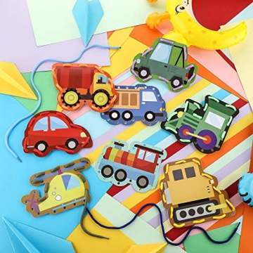 Zonon Kids Lacing Cards | Fun Educational Activity for Ages 3-6