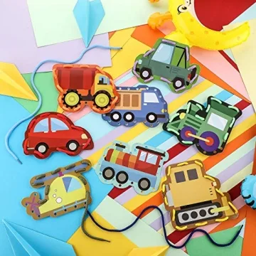 Zonon Kids Lacing Cards | Fun Educational Activity for Ages 3-6