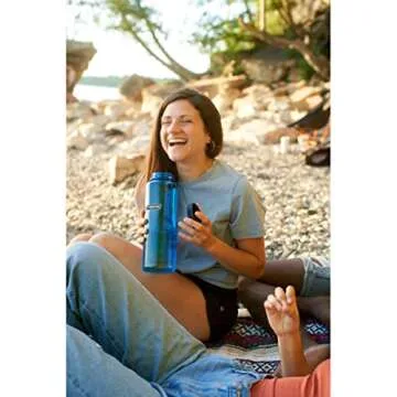 Nalgene Titan Wide Mouth Water Bottle for Hydration