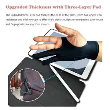 picoggo Drawing Glove for Comfortable Digital Art
