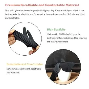 picoggo Drawing Glove for Comfortable Digital Art