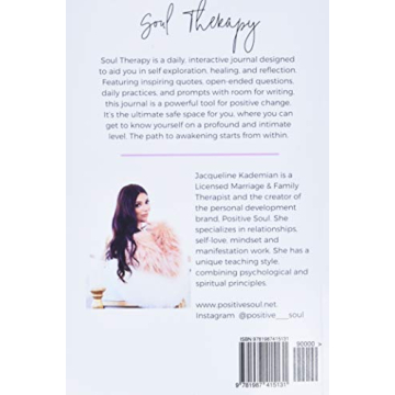 Soul Therapy 365 Day Journal for Self-Exploration