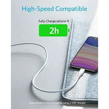 Anker Lightning Cable 3-Pack Fast Charging MFi Certified