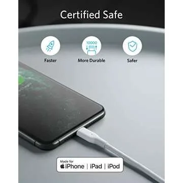 Anker Lightning Cable 3-Pack Fast Charging MFi Certified