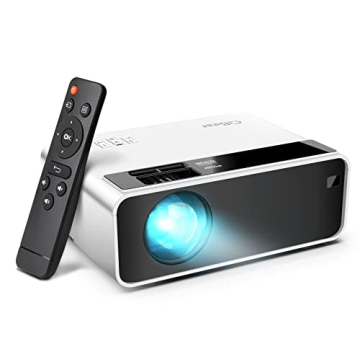 CiBest 2024 Mini Projector Full HD Portable Outdoor Movie