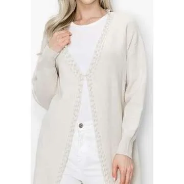 Chic LifeShe Women's Pearls Cardigan for All Occasions