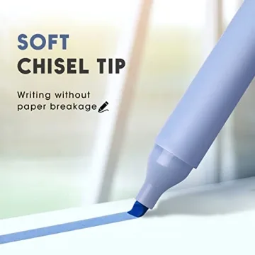 WRITECH Pastel Highlighters for Creative Note-Taking