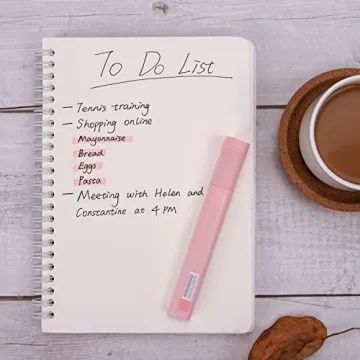 WRITECH Pastel Highlighters for Creative Note-Taking